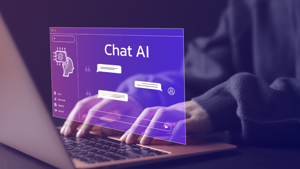 AI chatbot engaging and qualifying leads in real time.